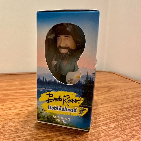 Bob Ross 4" Bobblehead with Sound Deluxe Mega Kit RP Minis BRAND NEW SEALED. - Picture 2 of 7